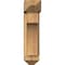 Ekena Millwork Westlake Arts and Crafts Rough Sawn Bracket w/ Offset Brace, Western Red Cedar, 6"W x 16"D x 24"H BKT0604X16X24WTL03RWR - alternate 2